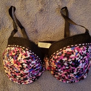 Multi colored bra